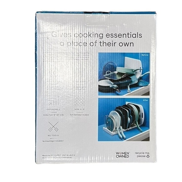 NEW YouCopia StoreMore Expandable Cookware Rack - Picture 7 of 7